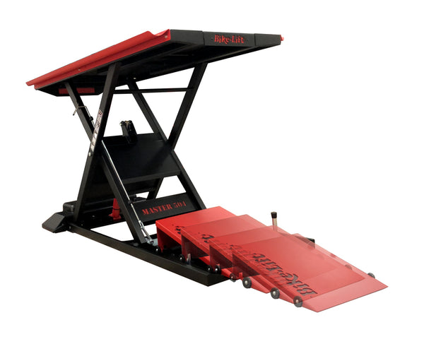 Velosipēdu pacelšanas galda meistars 504 melns/sarkanais MA504-003 995063010500 BK/RD
