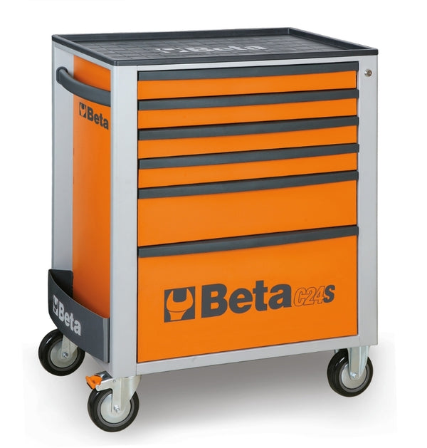 Beta Mobile Roller Cab sa šest ladica Orange 02400461