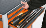Beta Mobile Roller Cab so šiestimi zásuvkami Orange 02400461