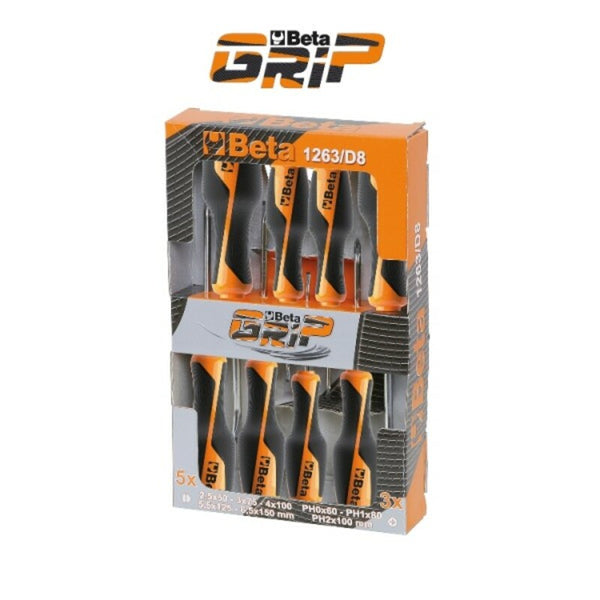 Beta set of 10 screwdrivers 012630010
