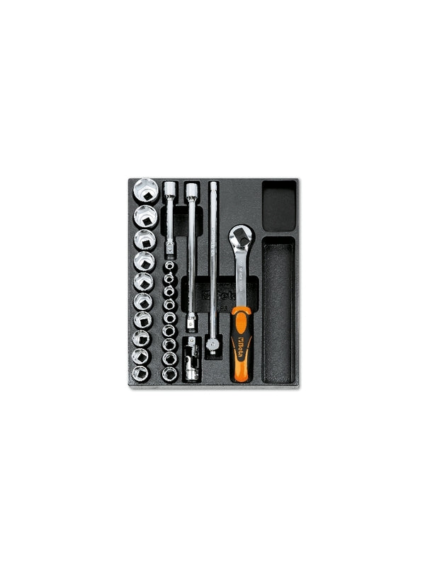 Beta Hard Thermoformed Tray With 1/2 '' Tools 024240083