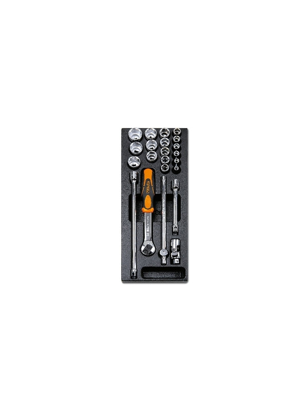 Beta cietā termoformēta paplāte ar 3/8 '' rīkiem 024240092