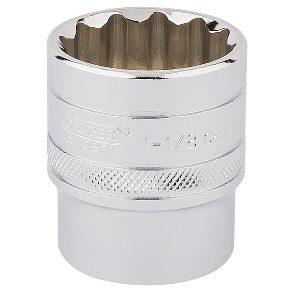 Draper 1/2 '' Drive Soces 12 punkti 1,1/8 '' 33727.0