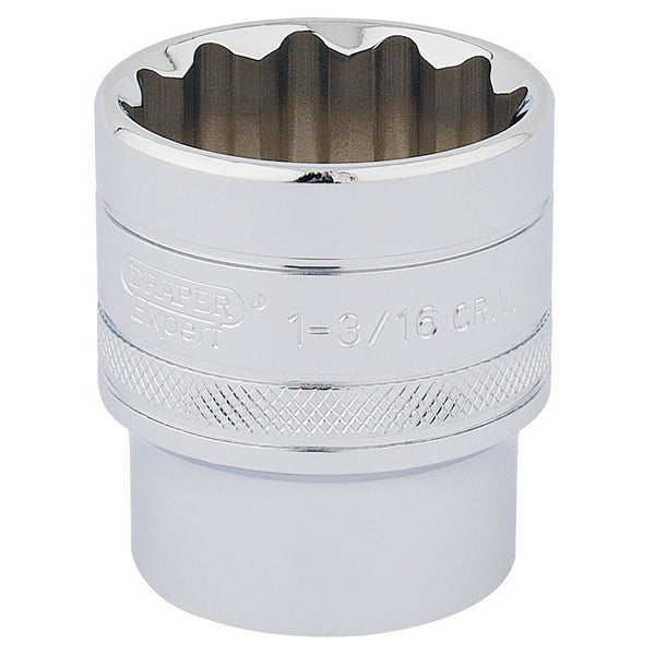 Draper 1/2 '' Drive Soces 12 punkti 1 3/16 '' 33728.0