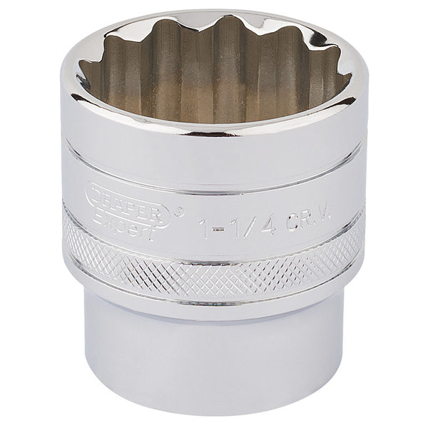 Draper 1/2 '' Drive Soces 12 punkti 1,1/4 '' 33729.0