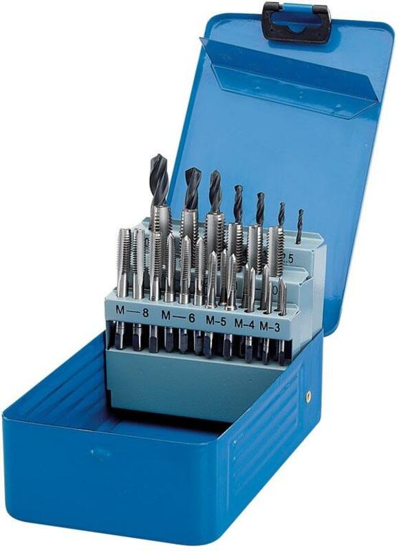 DRAPER METRIC TAP AND HSS DRILL SET 28PCS 40891.0