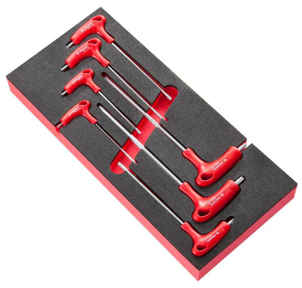 FACOM 7 T-HANDLE TORX® KEYS MODULE MODM.89TX