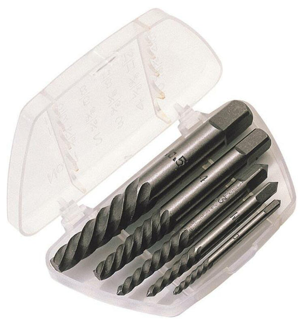 DRAPER SCREW Extractor Set Carbon Steel 5 PCS 42560.0