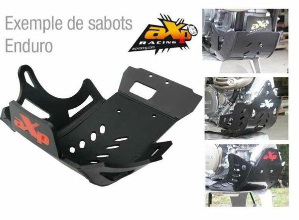 AXP enduro slīdēšanas plāksne - HDPE 6mm husqvarna ax1306