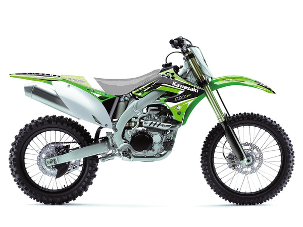 „Blackbird Dream“ grafika 4 grafikos rinkinys „Kawasaki KX450F 2419N“