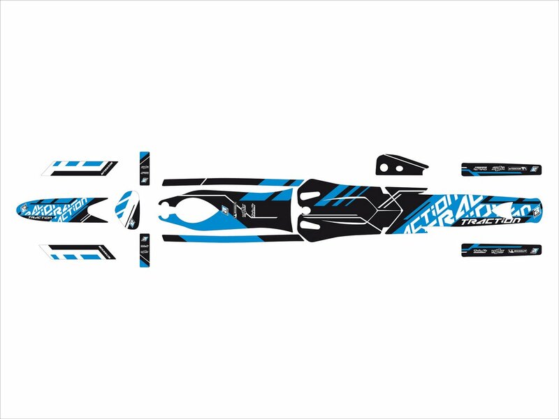 Blackbird Traction Stickers Kit Sherco ST125/200/290/300 2T05E