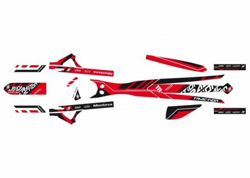 „Blackbird“ traukos lipdukai Kit Montesa COTA 260RT 2T12E