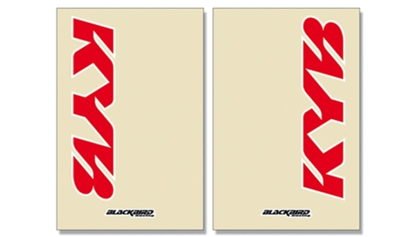 Blackbird Kayaba Fork Graphic Kit Clear 5045K