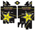 Blackbird Rockstar Energy radijator Louvers Grafički kit Suzuki RM-Z450 A304L