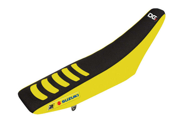Blackbird Double Grip 3 sēdekļa vāks dzeltens/melns Suzuki RM85 1323H