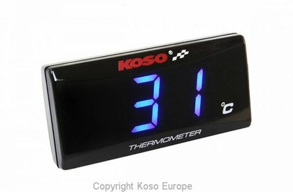 Koso super tenký indikátor teploty Universal BA024B10