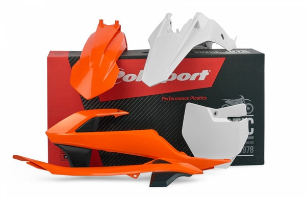 Policijski plastični komplet s poklopcem za zračni okvir/bočne ploče OEM Color (2016) KTM SX65 90682