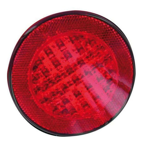 V Parts Ø55mm Round Reflector Red - With Tape 11753