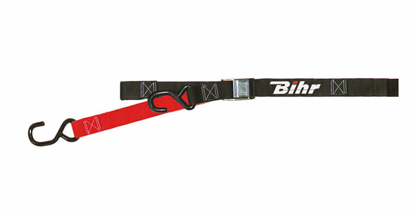 Bihr Bicolor Loop siksnas melnas/REDL27-031K/R