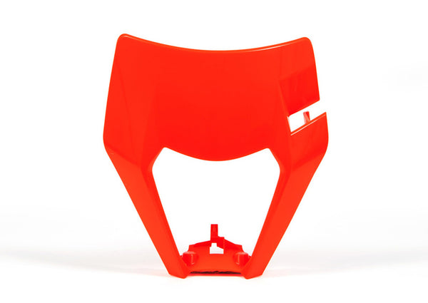 RACETECH Headlight Plastic Neon Orange KTM EXC R-MASKKTMAN17 