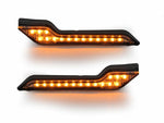 Barkbusters LED Amber Light Indikátor sada 2 LED-001-02-AM