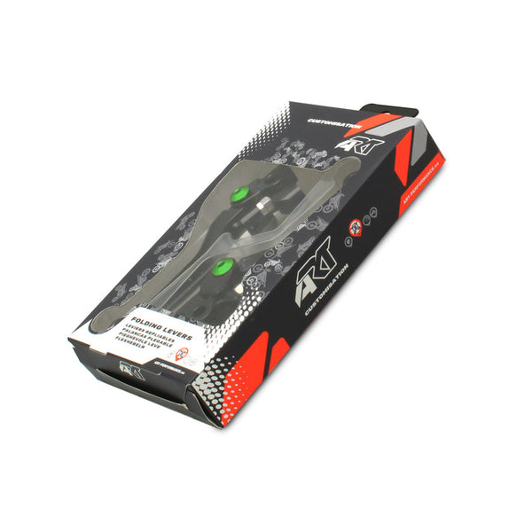 Mākslas saliekams līmenis Melna/zaļa skrūve ar pāru mx7261-mx8265-gr