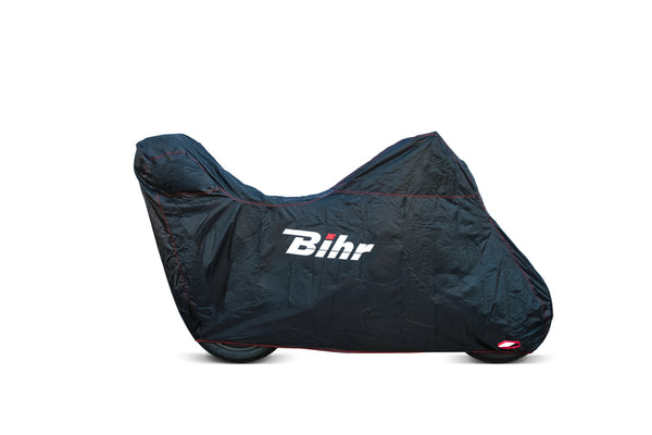 Bihr iekštelpu aizsargājošais vāks H20 Black - moto / motorollers ar augšējo apvalku un vējstiklu - stchs -s