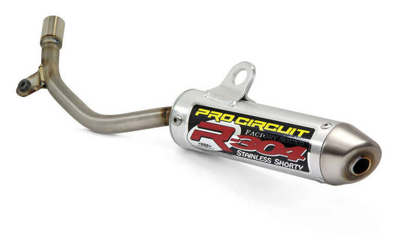 Pro Circuit R-304 Muffler Brushed Aluminum/Stainless Steel End Cap KTM/Husqvarna 1151650