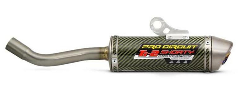 Pro Circuit Ti-2 Shorty Tuffler Carbon/Titanium End Cap Yamaha YZ85 1131985K