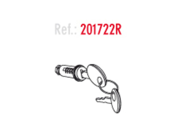 Shad Sh26/29/33/34/39/40 Systém náhradného zámku 201722r