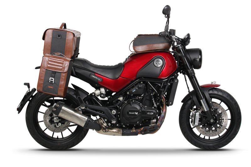 SHAD SIDE BAG DRIEB CAFÉ RACER BENELLI v B0ln57SR