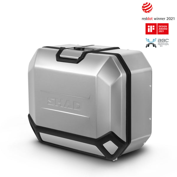Shad TR36 Terra Sidebag Left - Aluminum (D0TR36100L)