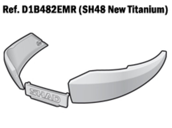 Shad SH48 rezerves rāmis titāns D1B482EMR