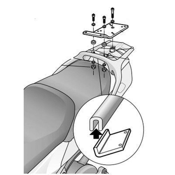 „Shad Top Master“ montavimo rinkinys - „Yamaha Y0FJ31ST“