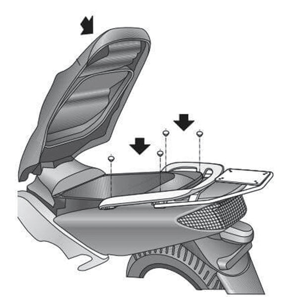 Shad Top Master Fitting Set - Yamaha Y0T51T