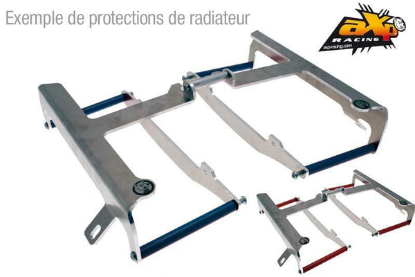 AXP alumīnija radiatora aizsargs - Kawasaki KXF250 AX3056