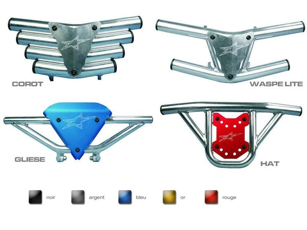 Art Waspe Lite Aluminum Bumper - Blue 2AR03300000400