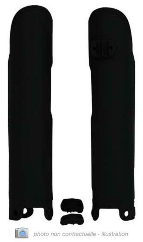 RACETECH Fork Guards - Black R-PSHSQNR0011