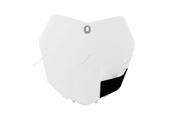 RaceTech prednji broj ploča bijela KTM R-TBKTMBN0013
