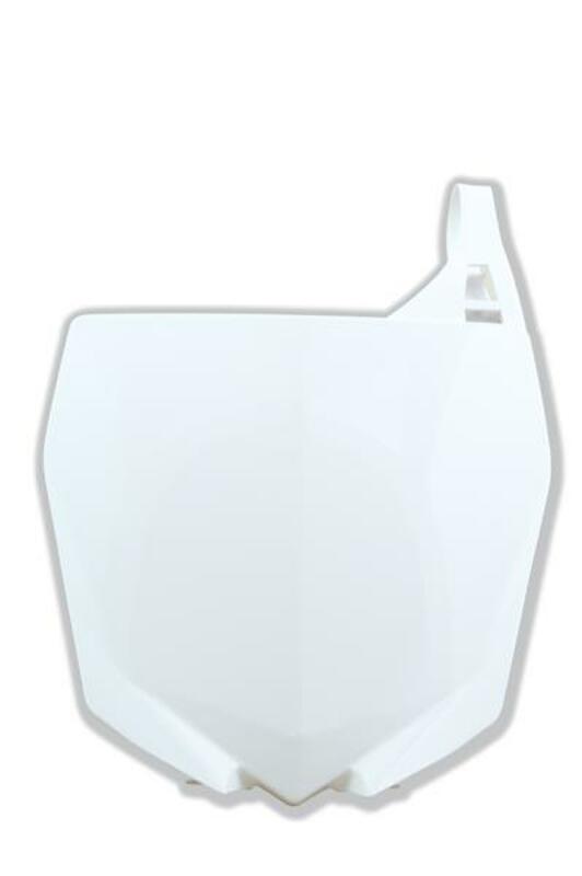 RaceTech prednji broj ploča Husqvarna White Yamaha r-tbyzfbn0010