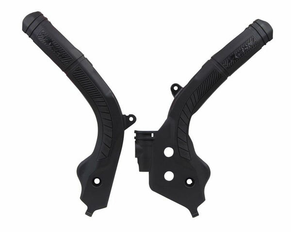 RaceTech bi-materijalni čuvar okvira Black r-ProtMnR001