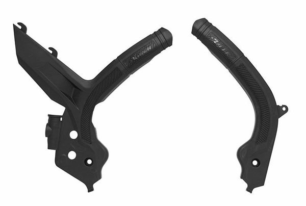 RaceTech bi-materijalni čuvar okvira Black r-ProttmnR002