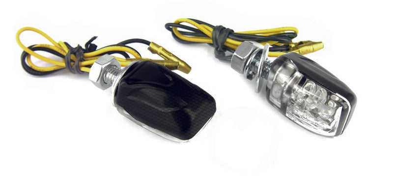 BIHR MICRO 6 LED indikatoriai Carbon Universal6P199T0KAB
