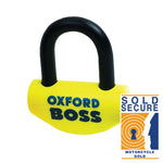 Oxford Big Boss Disc Lock - Ø16mm Yellow no 46