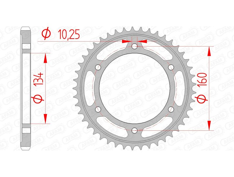 AFAM STEEL STANDARDNI STRANI SPROK 10617 - 525