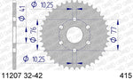 AFAM Aluminij Ultra -Light stražnji pogon 11207 - 415