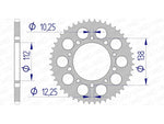 AFAM aluminij ultra -svjetla stražnji Spropet 11509 - 520