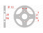 AFAM STEEL STANDARDNI STRANI SPROPET 12202 - 428