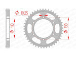 Afam Steel Standard Aizmugurējais runas 12813 - 530