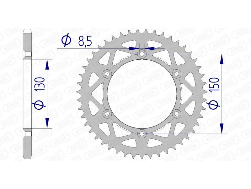 Afam aluminij straga izgovoreno 13323 - 520